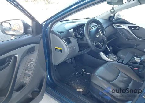 2013 Hyundai Elantra Limited from USA, damaged, VIN KMHDH4AE1DU944749